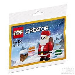 乐高 creator 系列 jolly santa小人仔 30478 亚马逊中国价格